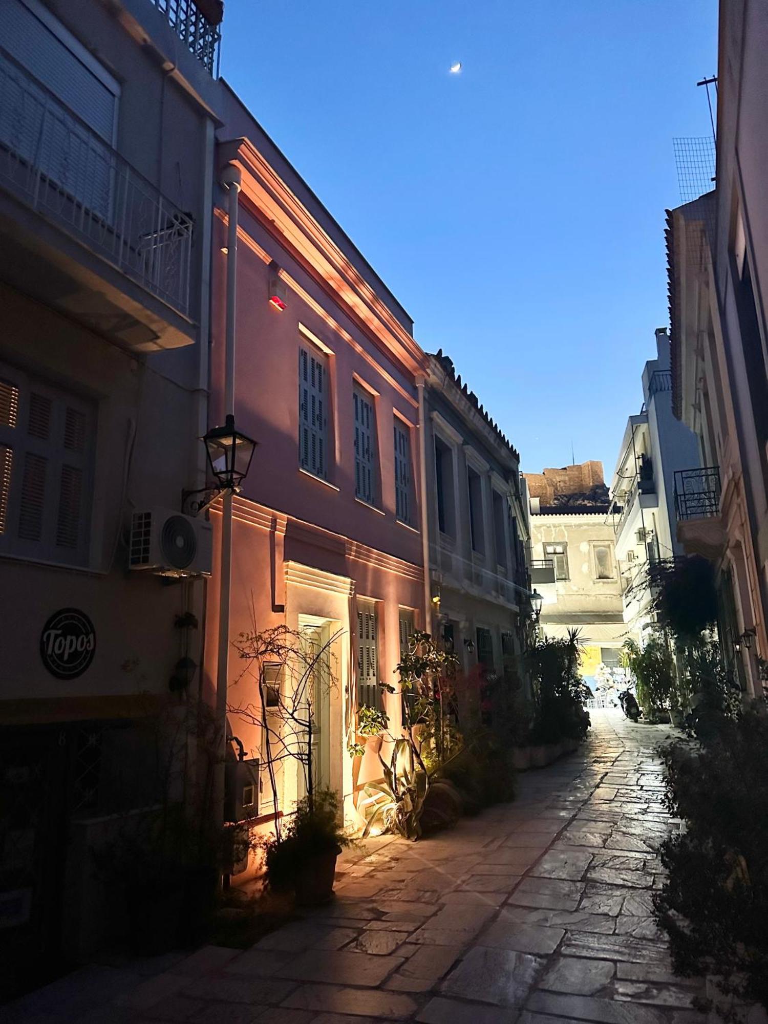 Central House In Plaka Atény Exteriér fotografie