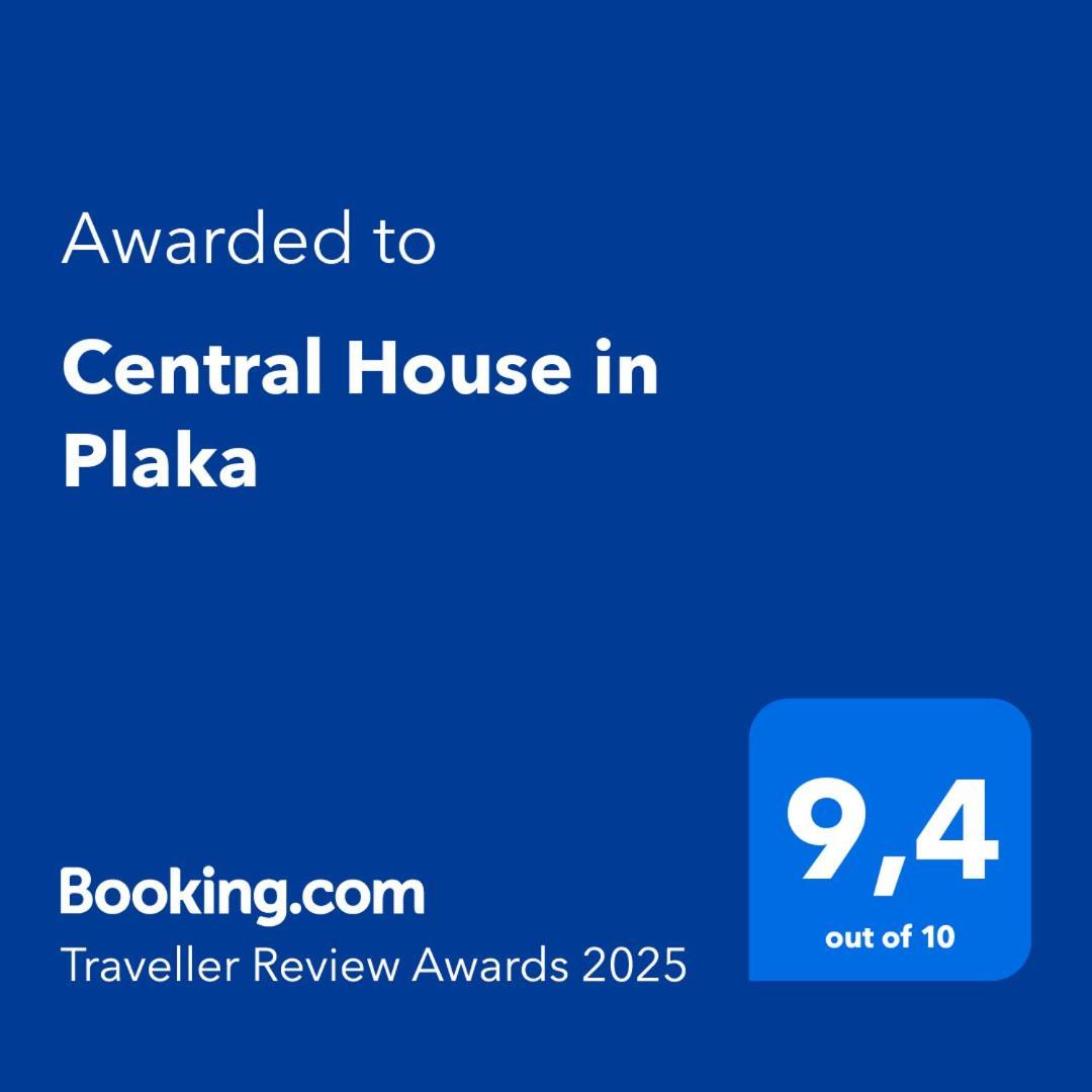 Central House In Plaka Atény Exteriér fotografie